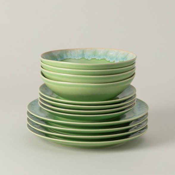 12-piece Dinnerware Set with Pasta Plate Taormina