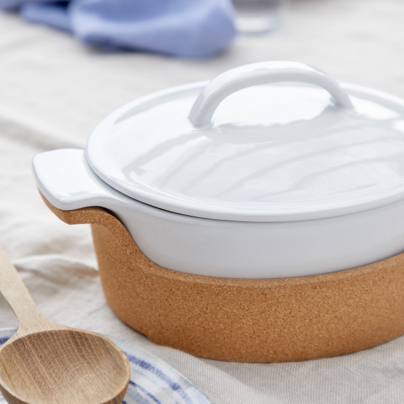 Gift Terrina Oval com Tabuleiro de Cortia Ensemble, Casafina by COSTA NOVA